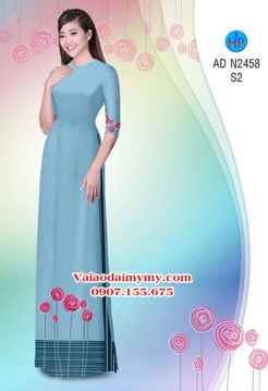 1532121212 44 vai ao dai hoa xinh va soc ad