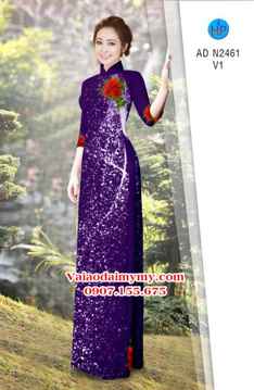 1532253267 900 vai ao dai hoa hong tren nen kim tuyen lap lanh ad