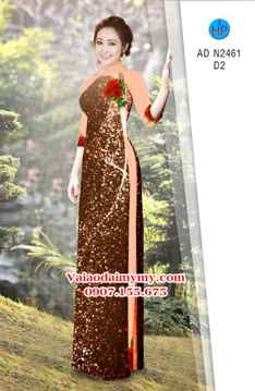 1532253267 903 vai ao dai hoa hong tren nen kim tuyen lap lanh ad