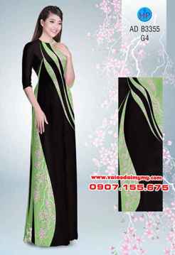 1533659905 801 vai ao dai hoa dao ket hop lap the den dep sang ad