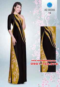 1533659907 620 vai ao dai hoa dao ket hop lap the den dep sang ad