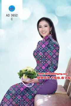 Vải áo dài Cô Ba Sài Gòn AD 3652 32