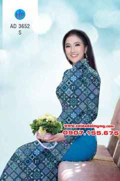 Vải áo dài Cô Ba Sài Gòn AD 3652 35