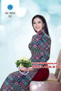 Vải áo dài Cô Ba Sài Gòn AD 3652 36
