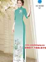 Vải áo dài Hoa xinh nhẹ nhàng AD N2482