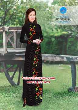 Vải áo dài Hoa và bi AD N2545 26