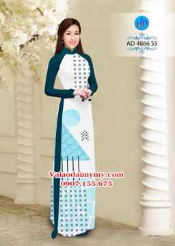 1536348237 495 vai ao dai hoa van hinh hoc ad