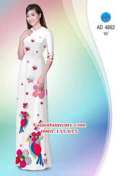 1537081104 455 vai ao dai hoa va chim ad