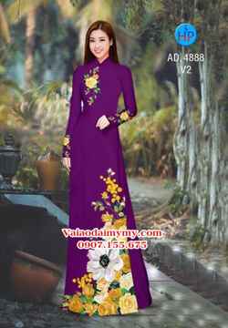 1537093892 734 vai ao dai hoa hong hoa cuc noi bac ad