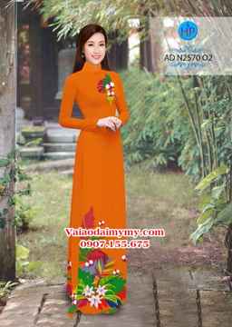 Vải áo dài Hoa lyly AD N2570 29