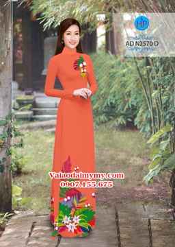 Vải áo dài Hoa lyly AD N2570 30