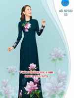 Vải áo dài Hoa in 3D AD N2583