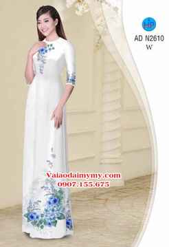 Vải áo dài Hoa in 3D AD N2610 33