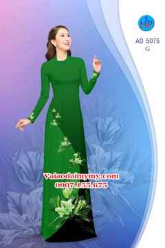 Vải áo dài Hoa in 3D AD 5075 29