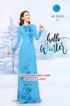 Vải áo dài Hoa tuyết AD N2612 31
