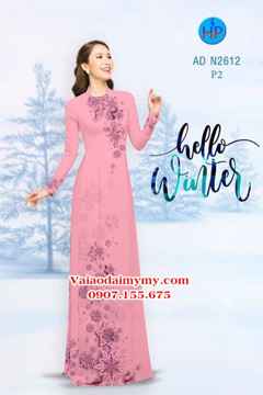 Vải áo dài Hoa tuyết AD N2612 30