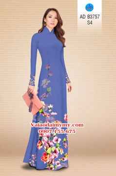 Vải áo dài Hoa in 3D AD B3757 29