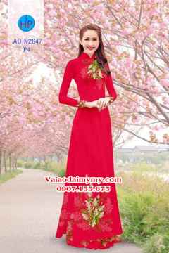 Vải áo dài Hoa Lan AD N2647 29