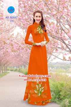 Vải áo dài Hoa Lan AD N2647 30