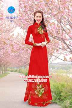 Vải áo dài Hoa Lan AD N2647 35