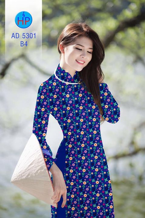 Vải áo dài Hoa nhí AD 5301 31