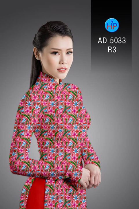 Vải áo dài Hoa đều AD 5033 34