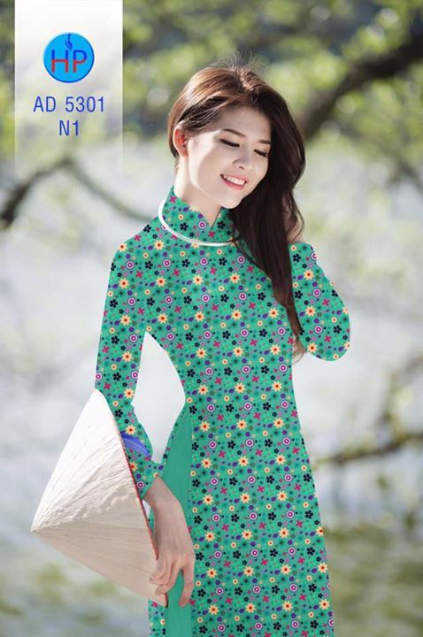Vải áo dài Hoa nhí AD 5301 26