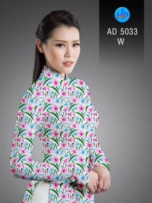Vải áo dài Hoa đều AD 5033