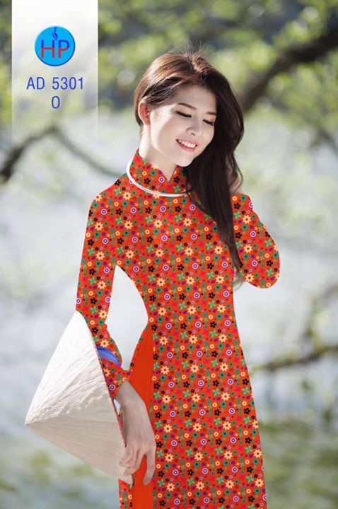 Vải áo dài Hoa nhí AD 5301 27