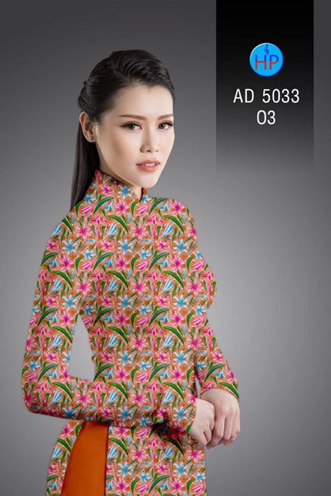 Vải áo dài Hoa đều AD 5033 35