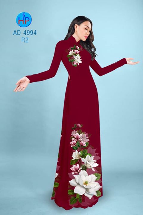 Vải áo dài Hoa in 3D AD 4994 28