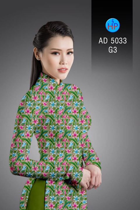 Vải áo dài Hoa đều AD 5033 36