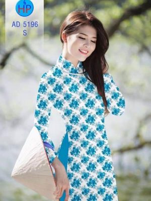 Vải áo dài Hoa đều AD 5196