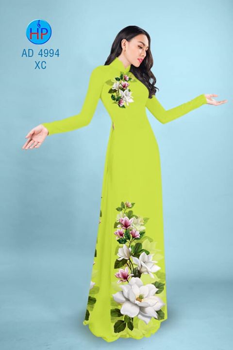 Vải áo dài Hoa in 3D AD 4994 31