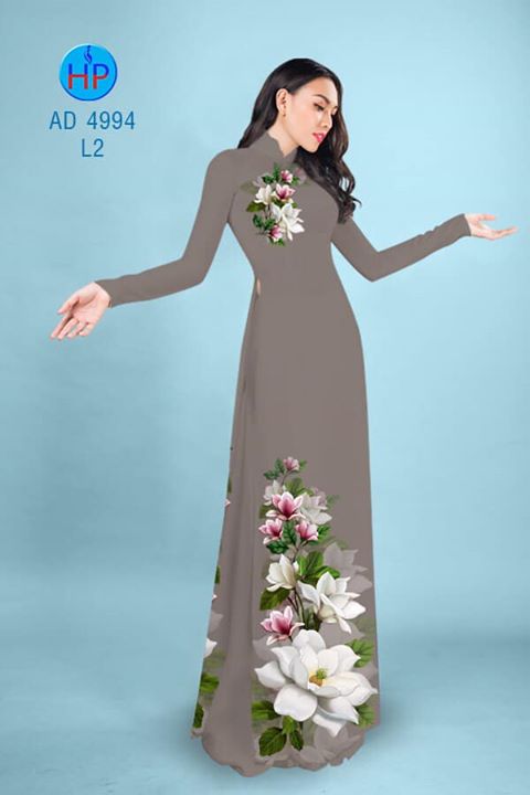 Vải áo dài Hoa in 3D AD 4994 26