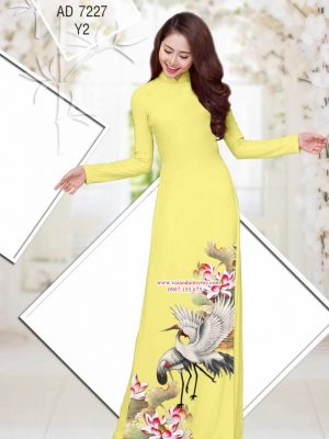 vai ao dai hinh chim co (1)