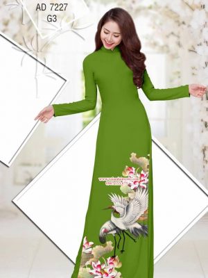 vai ao dai hinh chim co (1)