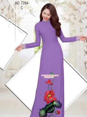 Vai Ao Dai Hoa Sen Nhe Nhang (5)