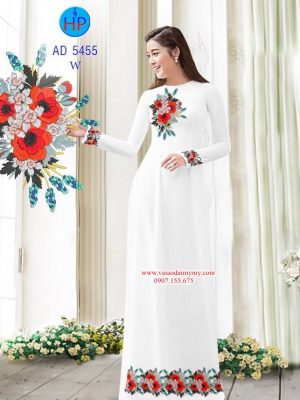 Vai Ao Dai Hoa Tren Duoi (10)