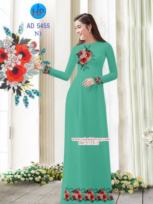 Vai Ao Dai Hoa Tren Duoi (11)