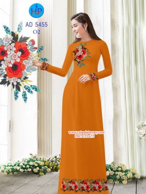 Vai Ao Dai Hoa Tren Duoi (6)