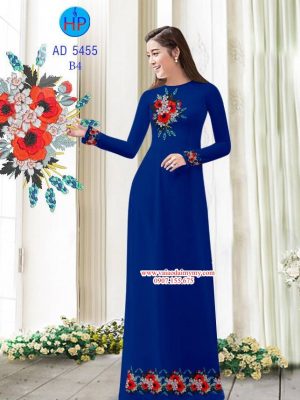 Vai Ao Dai Hoa Tren Duoi (9)