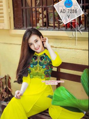 Vai Ao Dai Hoa Van Tren Nguc Ao (4)