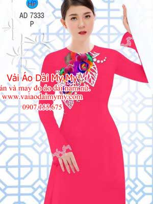 Vải áo dài Kiêu sa AD 7333