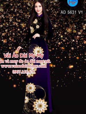 Vai Ao Dai Hinh Hoa 3d (4)