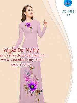 Vai Ao Dai Hoa 3d Dep (5)