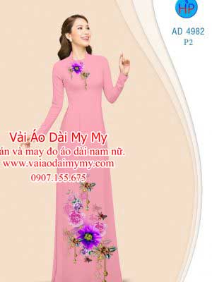 Vai Ao Dai Hoa 3d Dep (9)