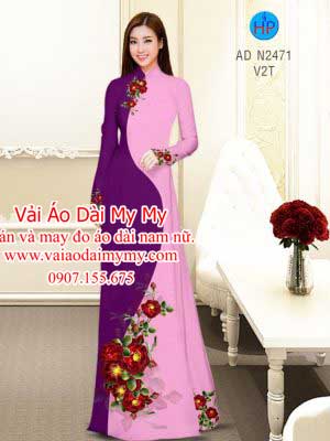 Vai Ao Dai Hoa Hong (14)