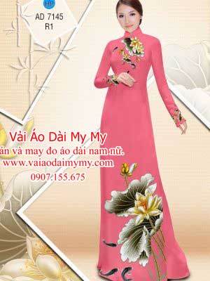 Vai Ao Dai Hoa Sen (2)