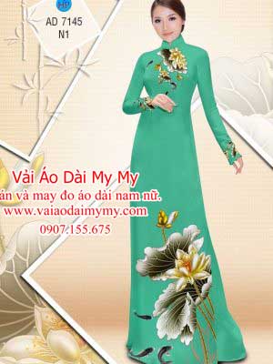 Vai Ao Dai Hoa Sen (3)